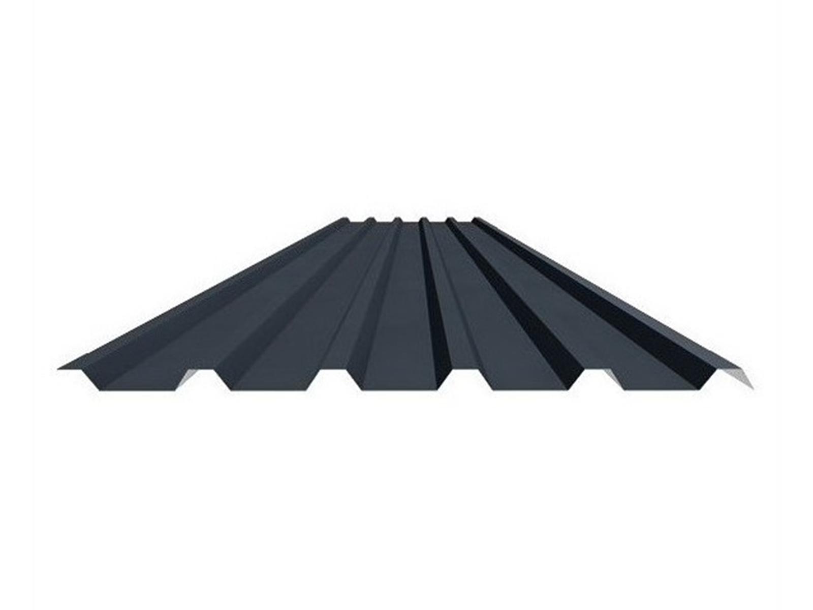 Stalen damwand dakplaat, 35/1035, Antraciet (±RAL 7016), 4000mm