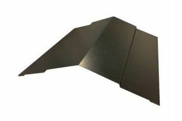 HSM stalen nokstuk, 300x300mm, 0.70mm, interieur, Prisma Element Seren Copper, 30º, 3000mm