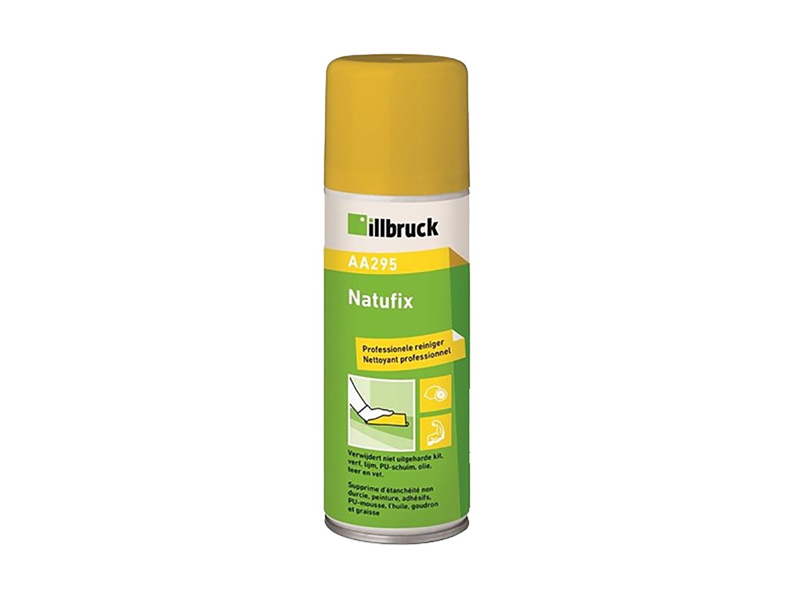 Illbruck oplosmiddel voor verf, kit en pu-schuim, Natufix, 200ml