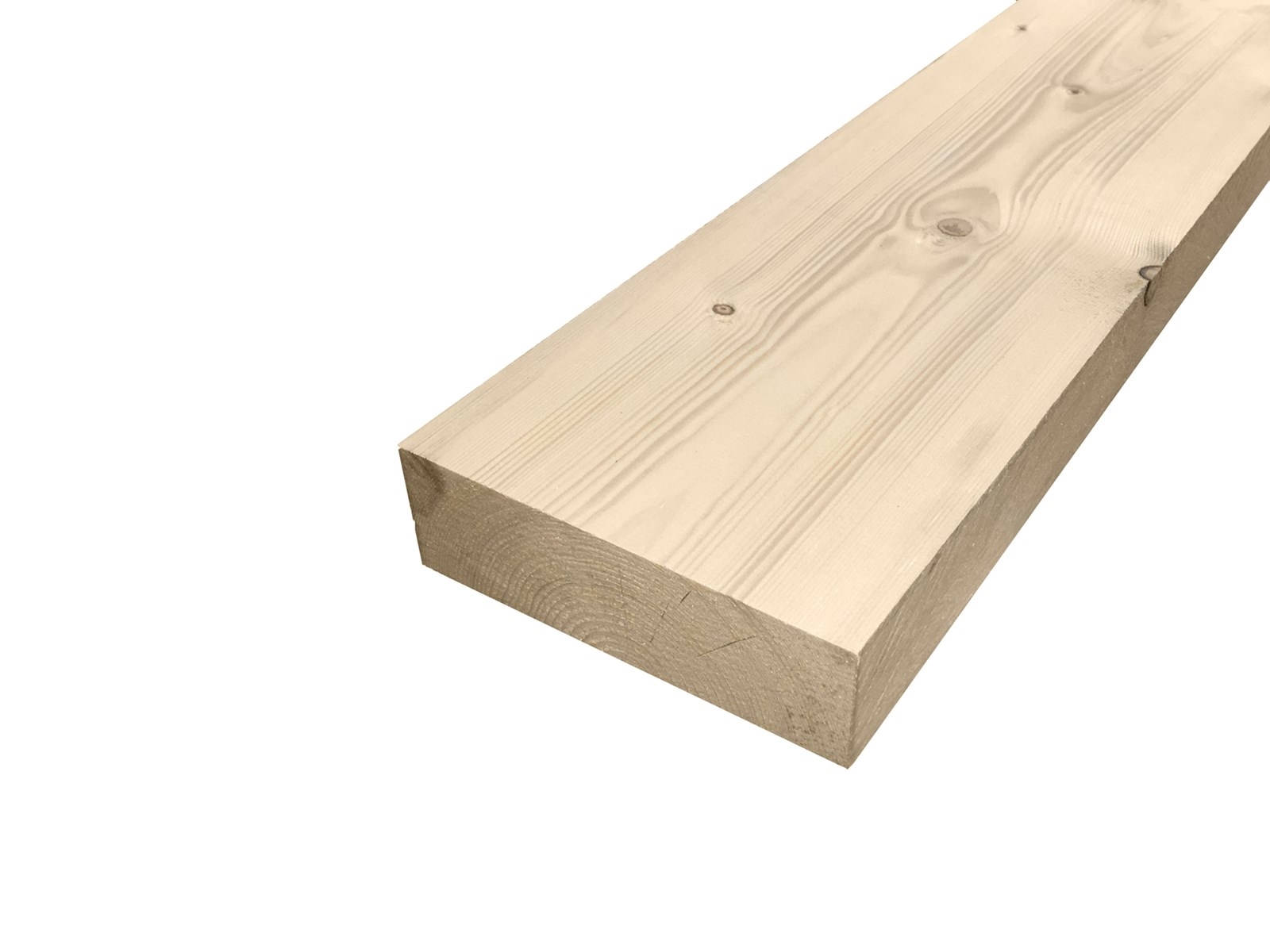 ME-vuren houten balk ±71x196mm, C24, gedroogd, geschaafd onbehandeld, 5340mm