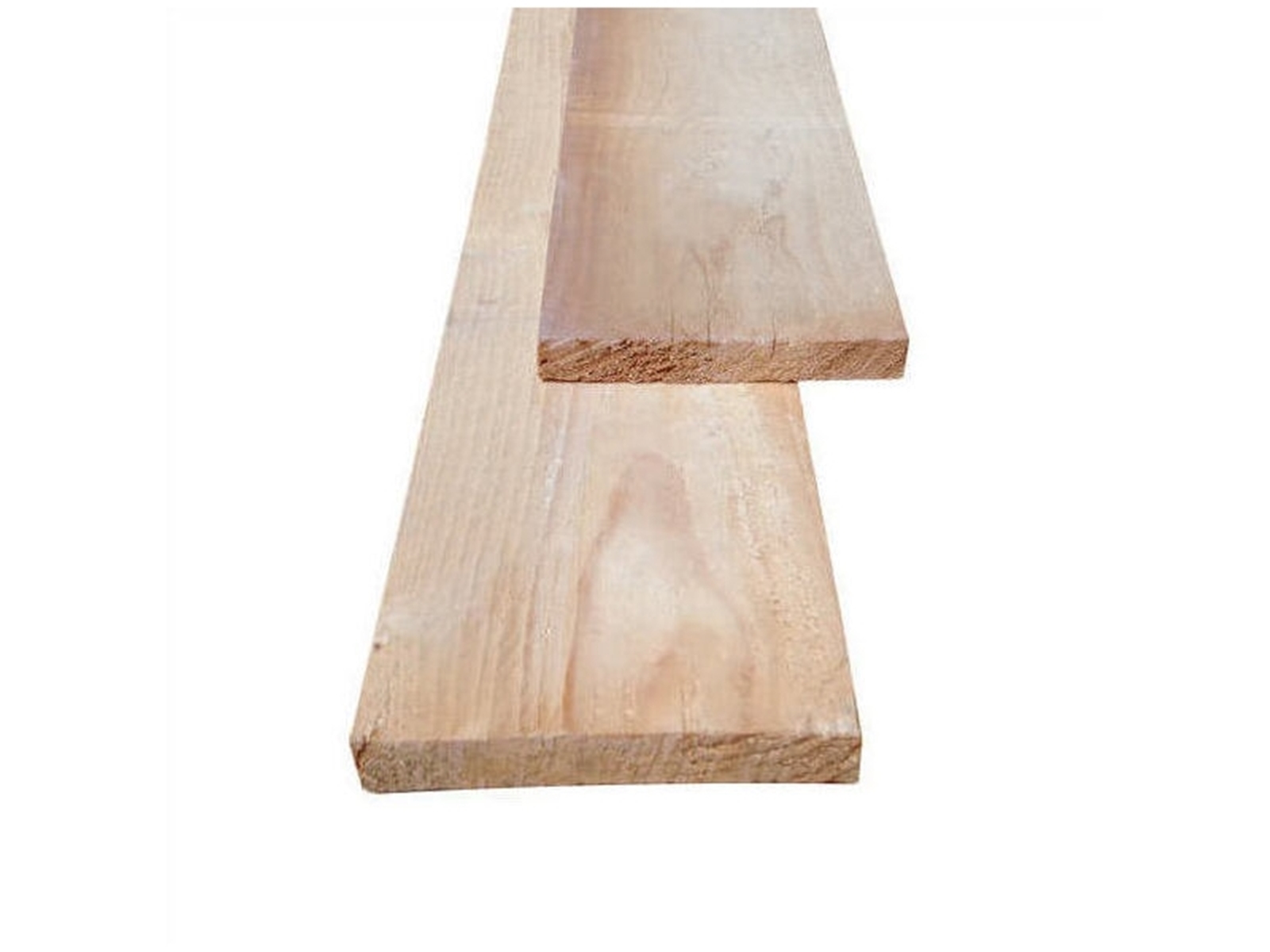 Extra Geweldige eik deze ME-vuren houten plank (bouwplank), ±23x180mm, fijnbezaagd, onbehandeld,  5000mm